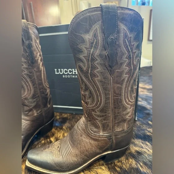 Lucchese Bootmaker Western Women’s Boots NEW - Picture 3 of 10
